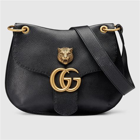 gucci borsa colore ottanio|Gucci leather shoulder bag.